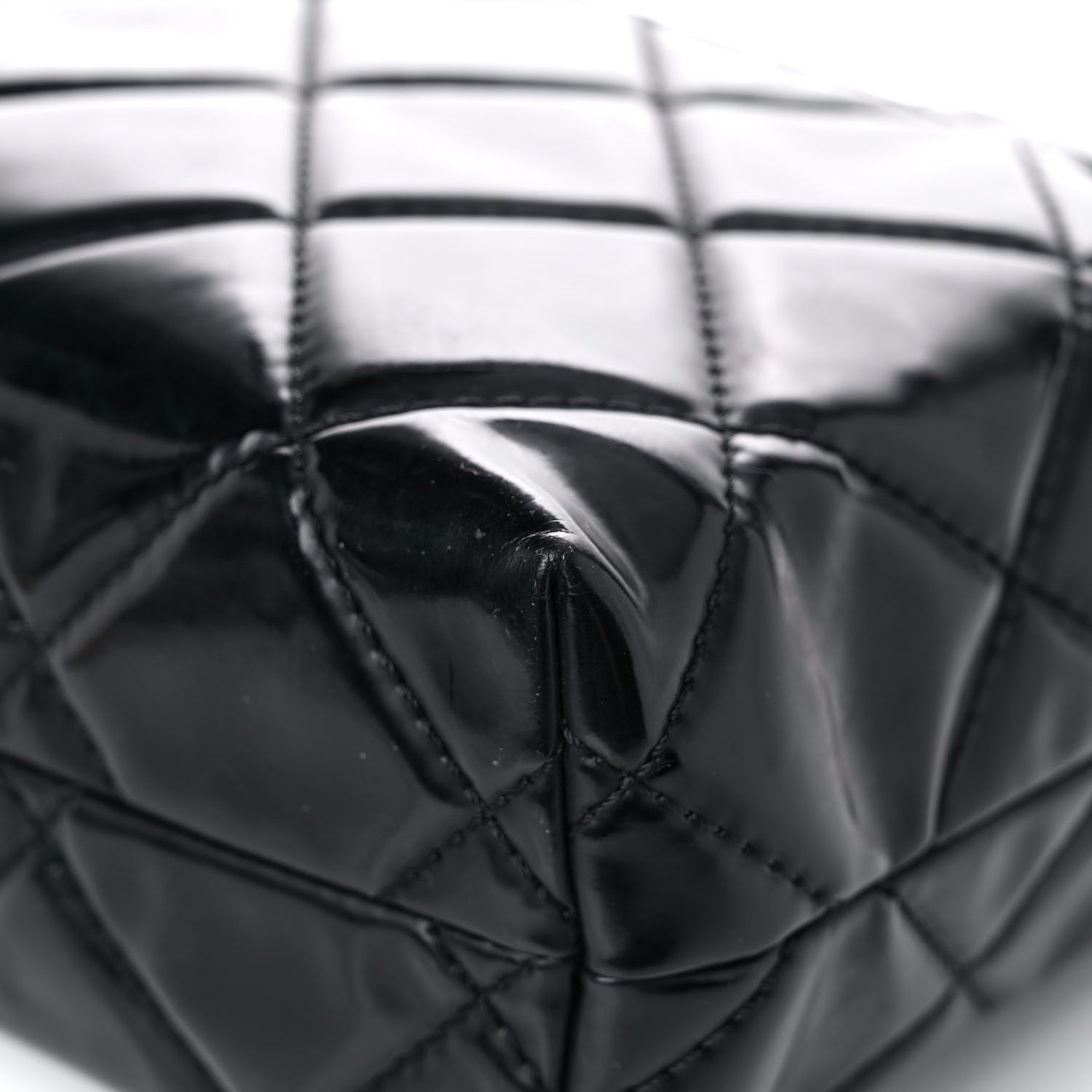 Chanel Vinyl Quilted In the Business Flap Bag Black 11 of 23