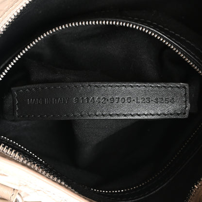 Balenciaga Agneau Arena Silver Hardware Small Le City Beige 7 of 10