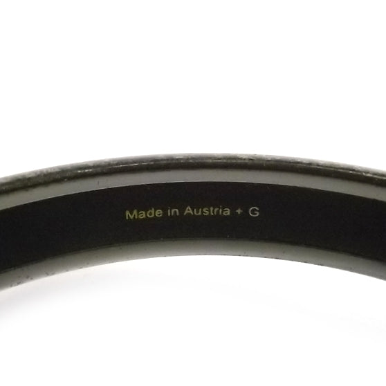 Enamel Narrow Caleche Bracelet Purple