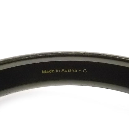 Hermes Enamel Narrow Caleche Bracelet Purple 3 of 4