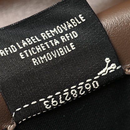 Fendi Vitello Soft F is Fendi Bi-Color FF 1974 Embossed Continental Envelope Wallet Maya Black 9 of 11