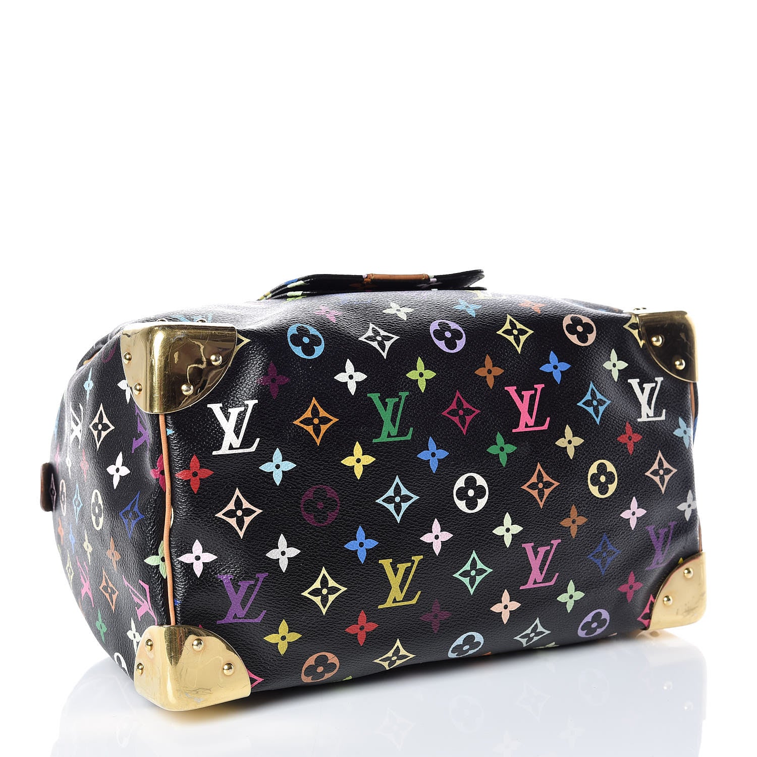 Louis Vuitton Monogram Multicolor Speedy 30 Black 4 of 19