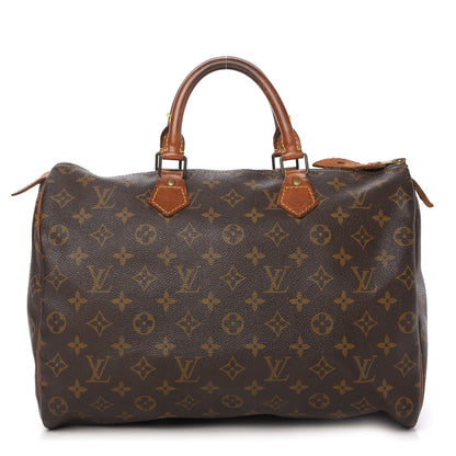 Louis Vuitton Monogram Speedy 35 1 of 12
