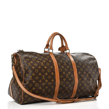Louis Vuitton Monogram Keepall Bandouliere 55 4 of 19