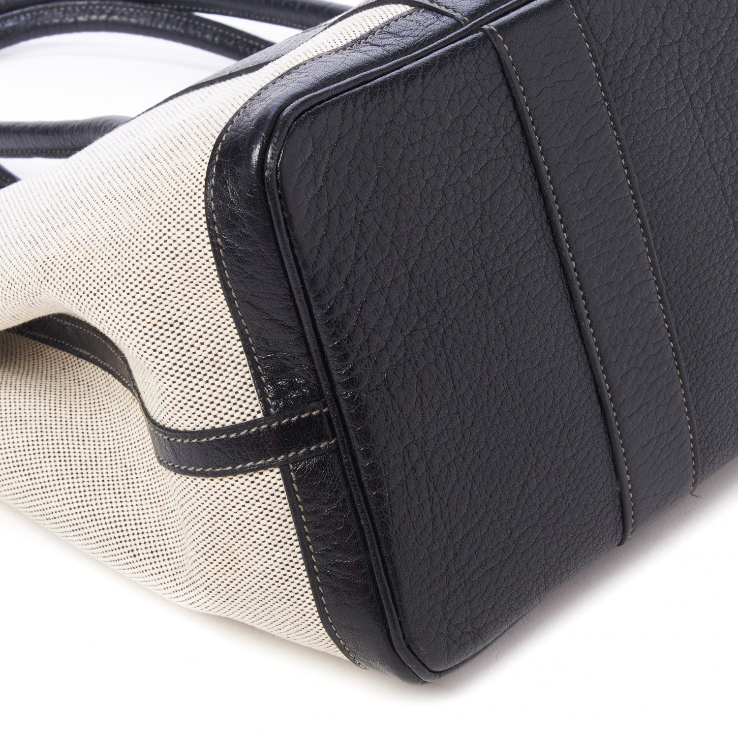 Hermes Toile Buffle Skipper Garden Party 36 MM Tote Black 5 of 9