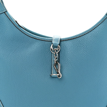Hermes Togo Trim II 31 Shoulder Bag Blue Jean 7 of 10
