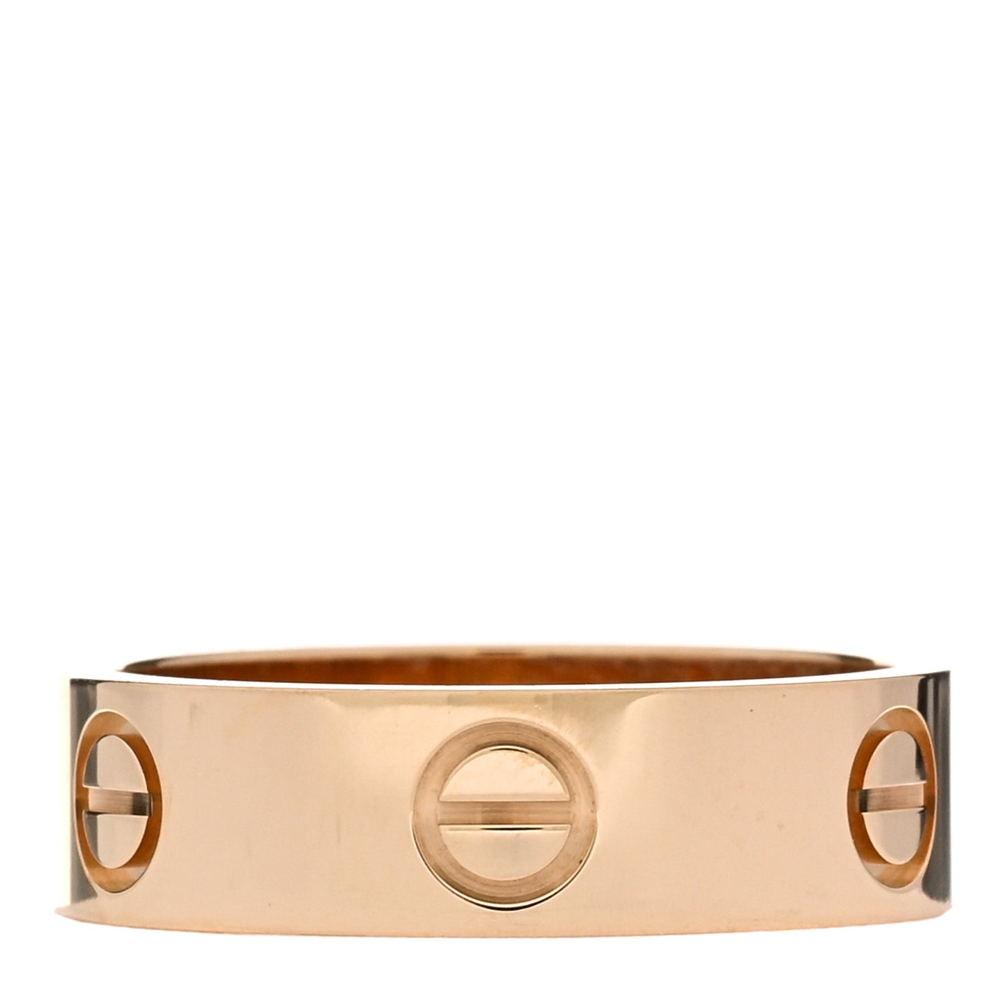 18K Yellow Gold 5.5mm LOVE Ring 55 7.25
