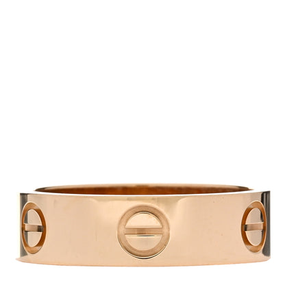 Cartier 18K Yellow Gold 5.5mm LOVE Ring 55 7.25 1 of 5