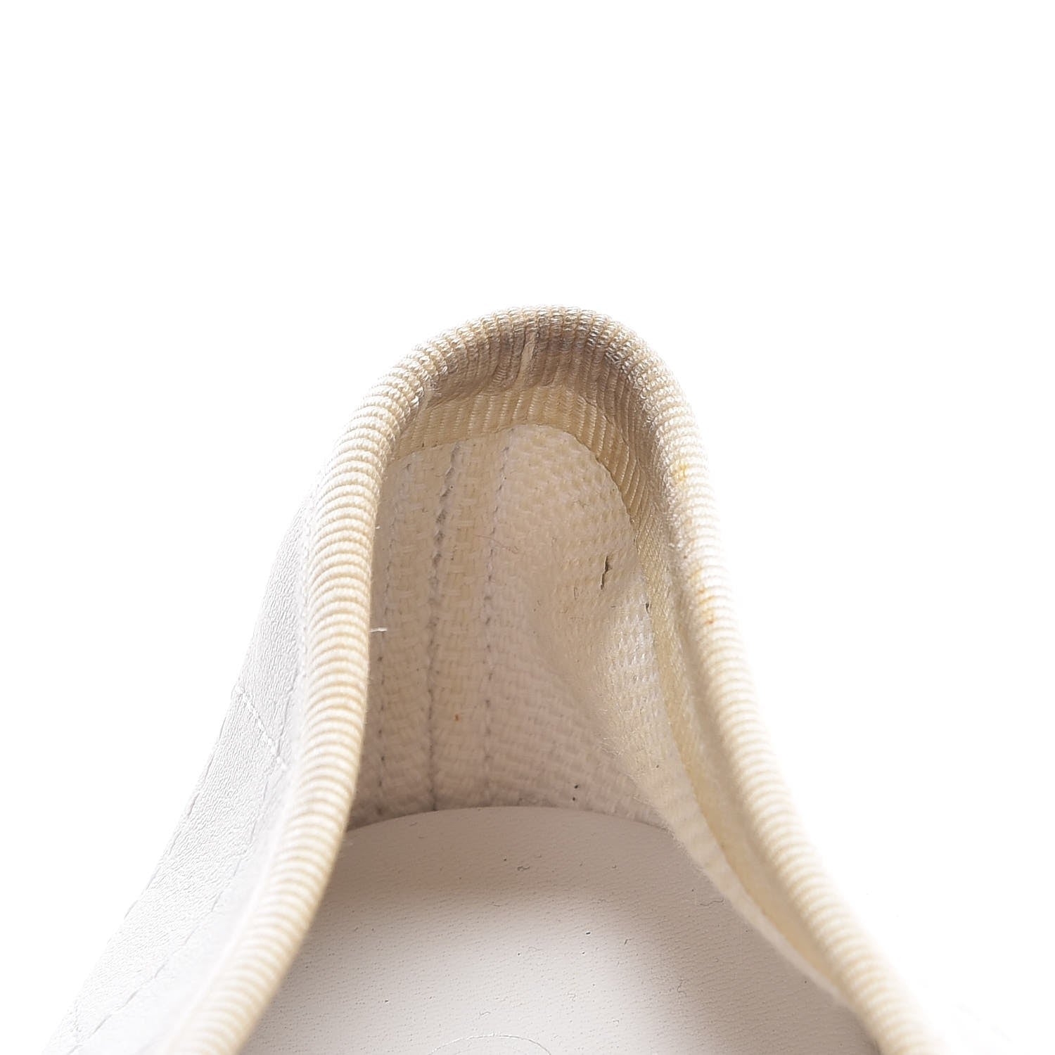 Chanel Lambskin Quilted Cambon Ballerina Flats 41 White Black 10 of 10