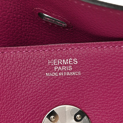 Hermes Evercolor Lindy 30 Rose Pourpre 5 of 9