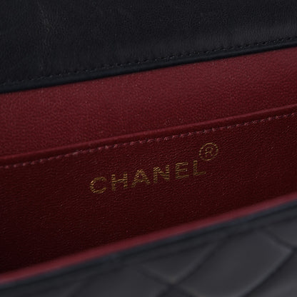 Chanel Lambskin Quilted Medium Single Flap Black 6 of 9