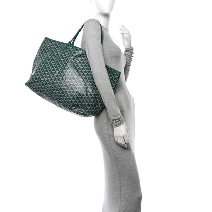 Goyard Goyardine Saint Louis GM Green 2 of 11