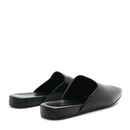 Balenciaga Soft Calfskin Flat Cosy BB Mule Slides 37.5 Black 5 of 10