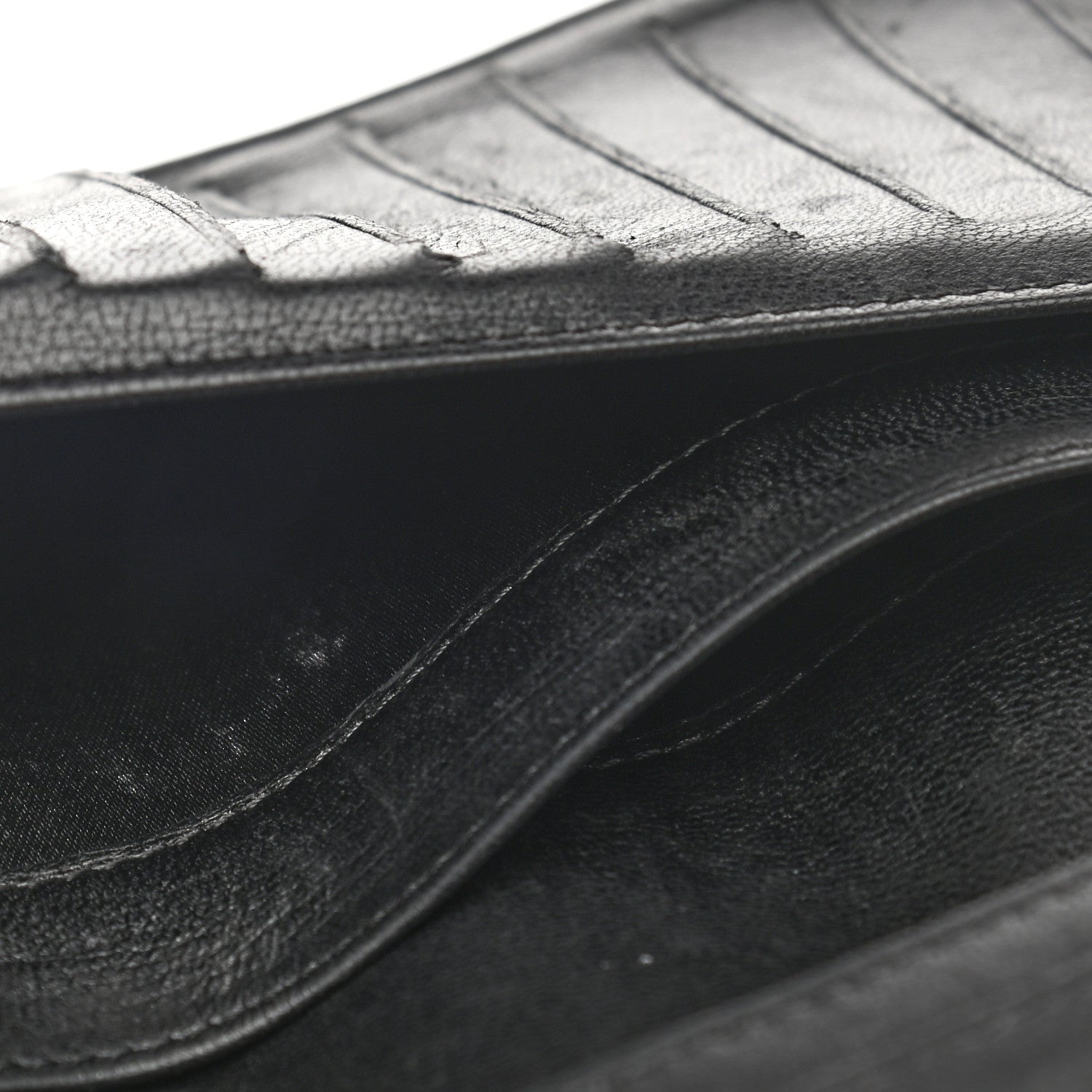 Chanel Patent Calfskin Lucky Symbols Yen Wallet Black 9 of 12