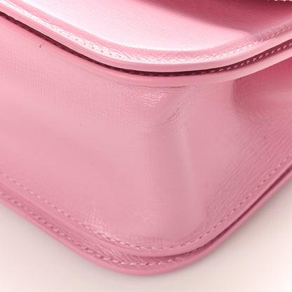 Balenciaga Calfskin Stripe Embossed Small Gossip Bag Candy Pink 8 of 8