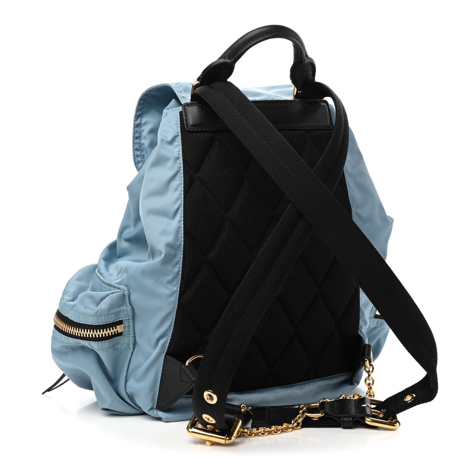 Burberry Nylon Medium Rucksack Backpack Light Blue 3 of 11