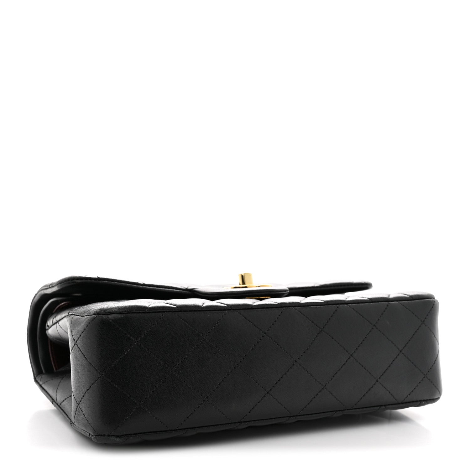 Chanel Lambskin Quilted Small Double Flap Black 4 of 10