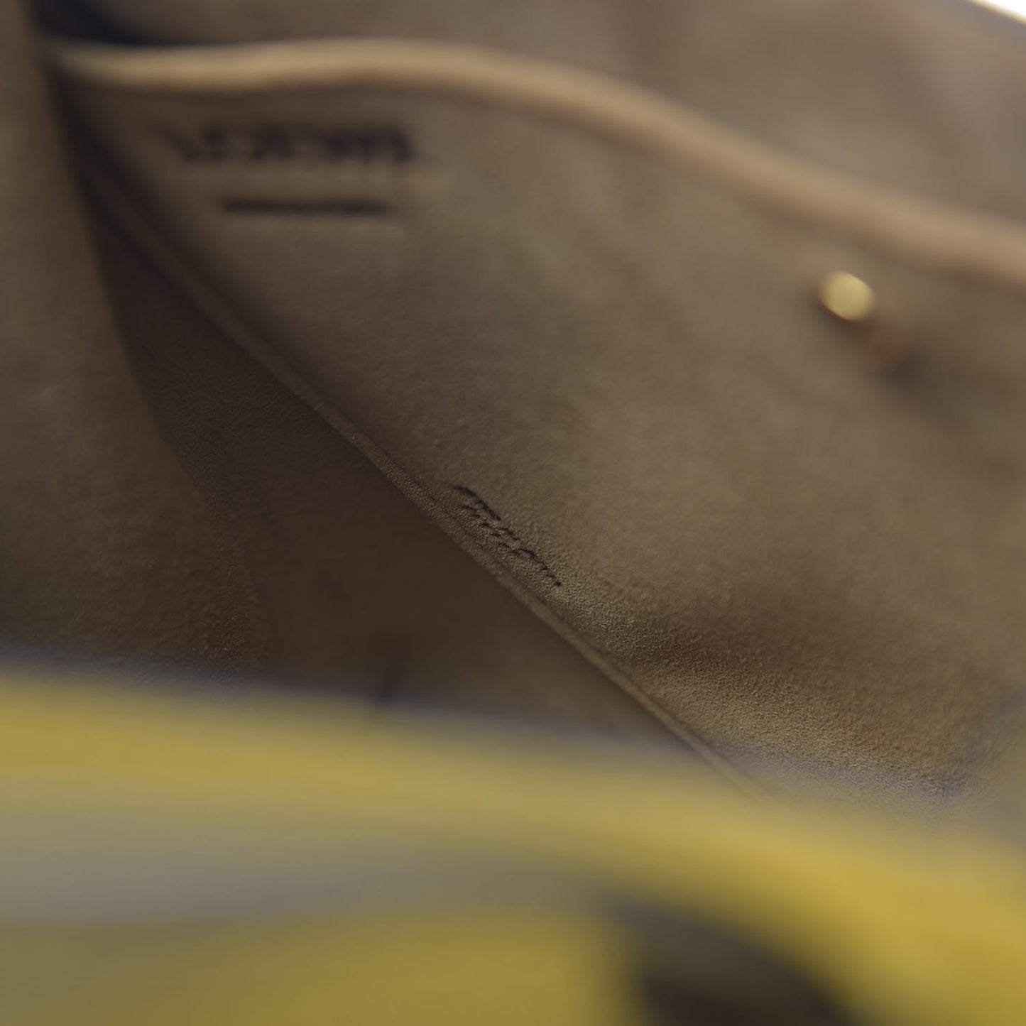 Calfskin Mini Gate Tote Ochre