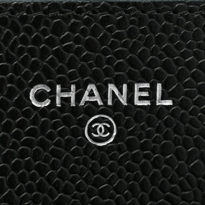 Chanel Caviar Quilted Wallet On Chain WOC Black 6 of 10