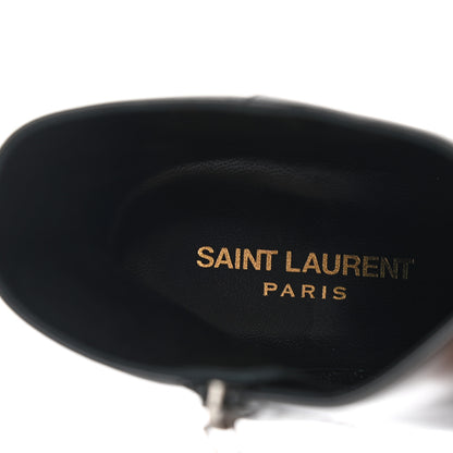 Saint Laurent Nappa Vendome Loulou Ankle Zip Boot 40.5 Black 7 of 10