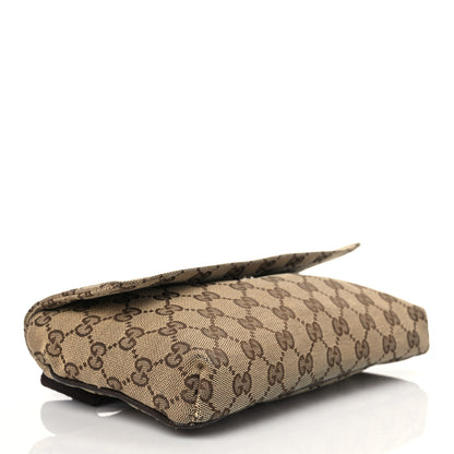 Gucci Monogram Belt Bag Dark Brown 4 of 9