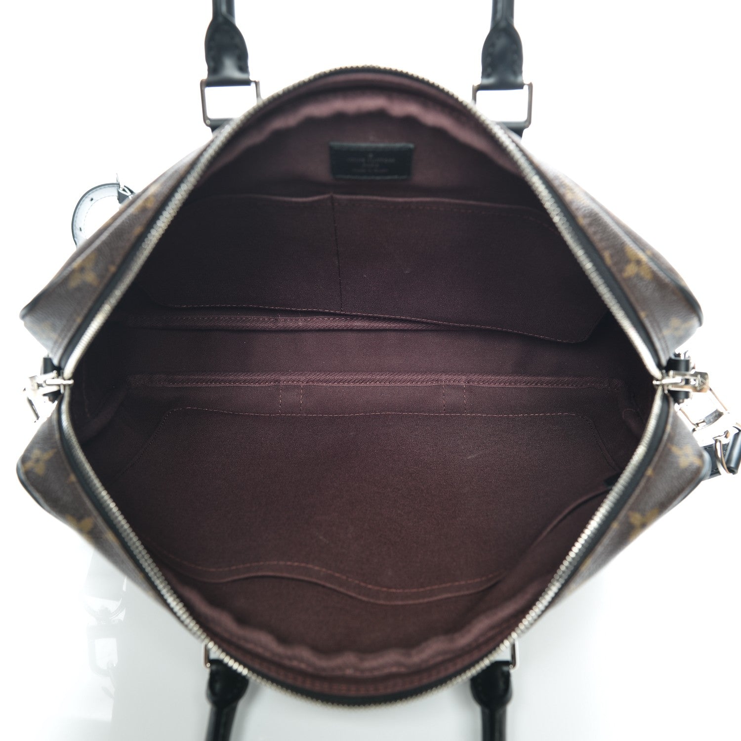 Louis Vuitton Monogram Macassar Porte-Documents Voyage PM 4 of 7