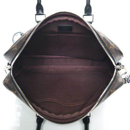 Louis Vuitton Monogram Macassar Porte-Documents Voyage PM 4 of 7