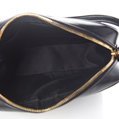 Saint Laurent Calfskin Matelasse Monogram Lou Camera Bag Black 4 of 9