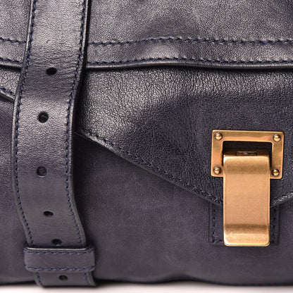 Proenza Schouler Lambskin PS1 Extra Large Satchel Midnight 18 of 22