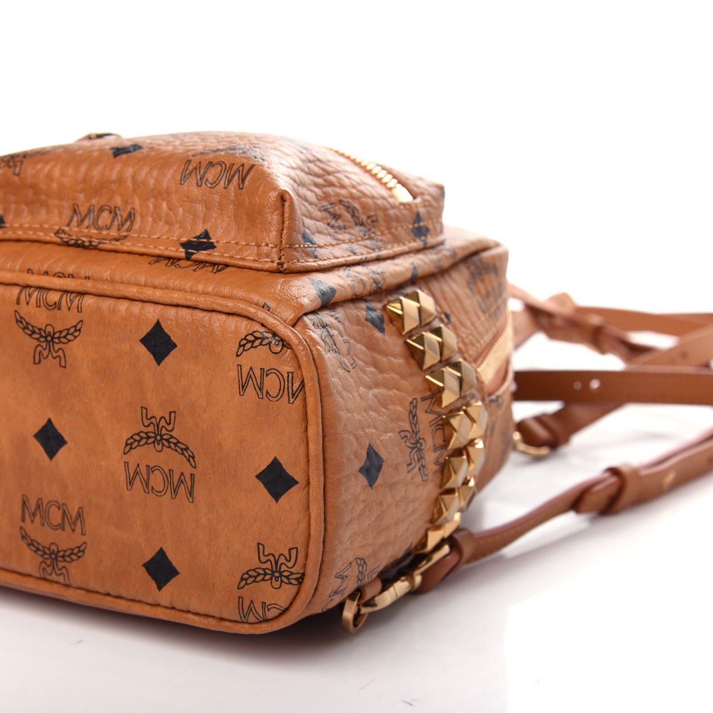 Visetos Side Stud X-Mini Stark Bebe Boo Backpack Cognac