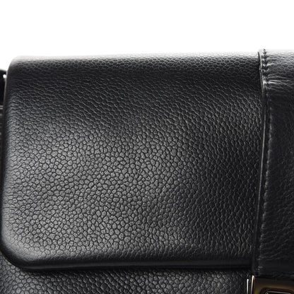 Chanel Caviar Mademoiselle Lock Accordion Flap Black 11 of 13