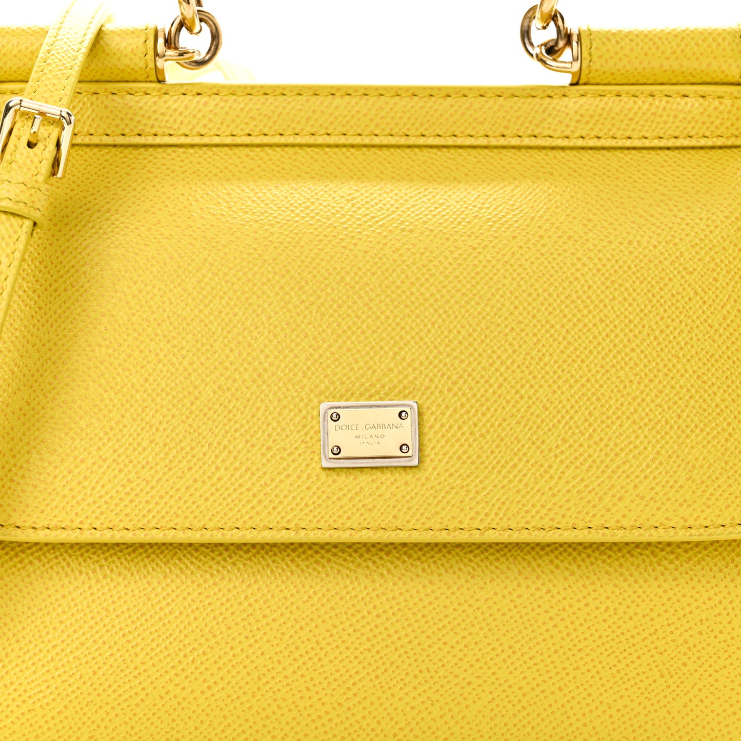 Dauphine Small Miss Sicily Satchel Yellow