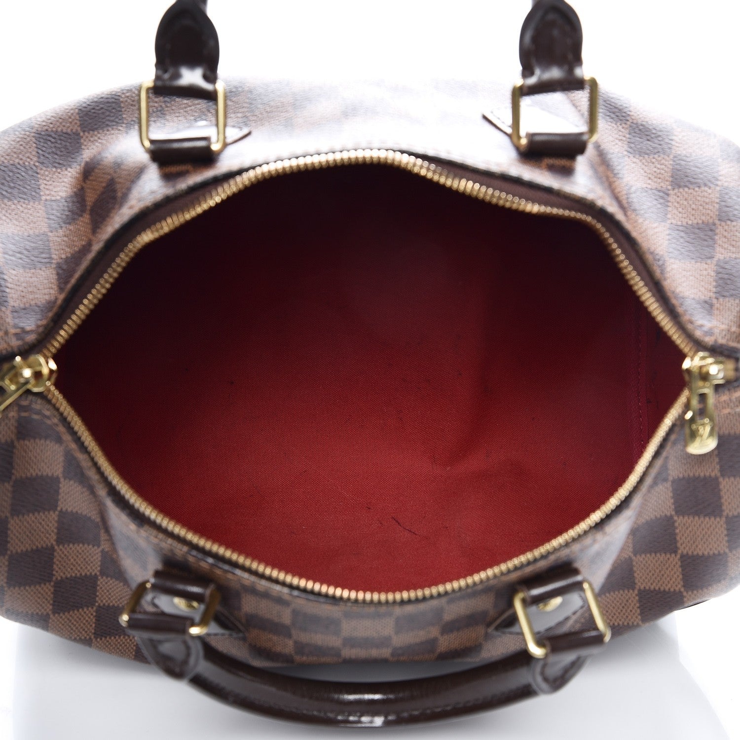 Louis Vuitton Damier Ebene Speedy Bandouliere 30 6 of 16