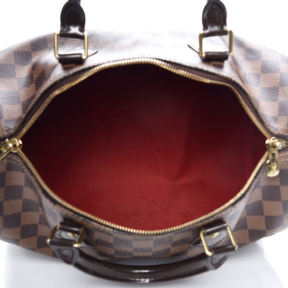 Louis Vuitton Damier Ebene Speedy Bandouliere 30 6 of 16