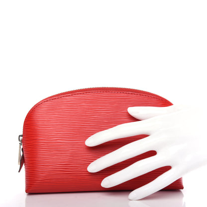 Louis Vuitton Epi Cosmetic Pouch Coquelicot 2 of 7