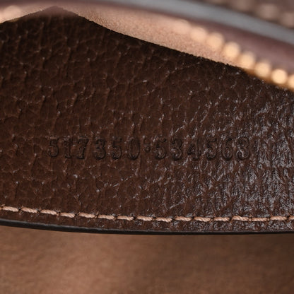 Gucci GG Supreme Monogram Web Mini Ophidia Shoulder Bag Brown 7 of 11