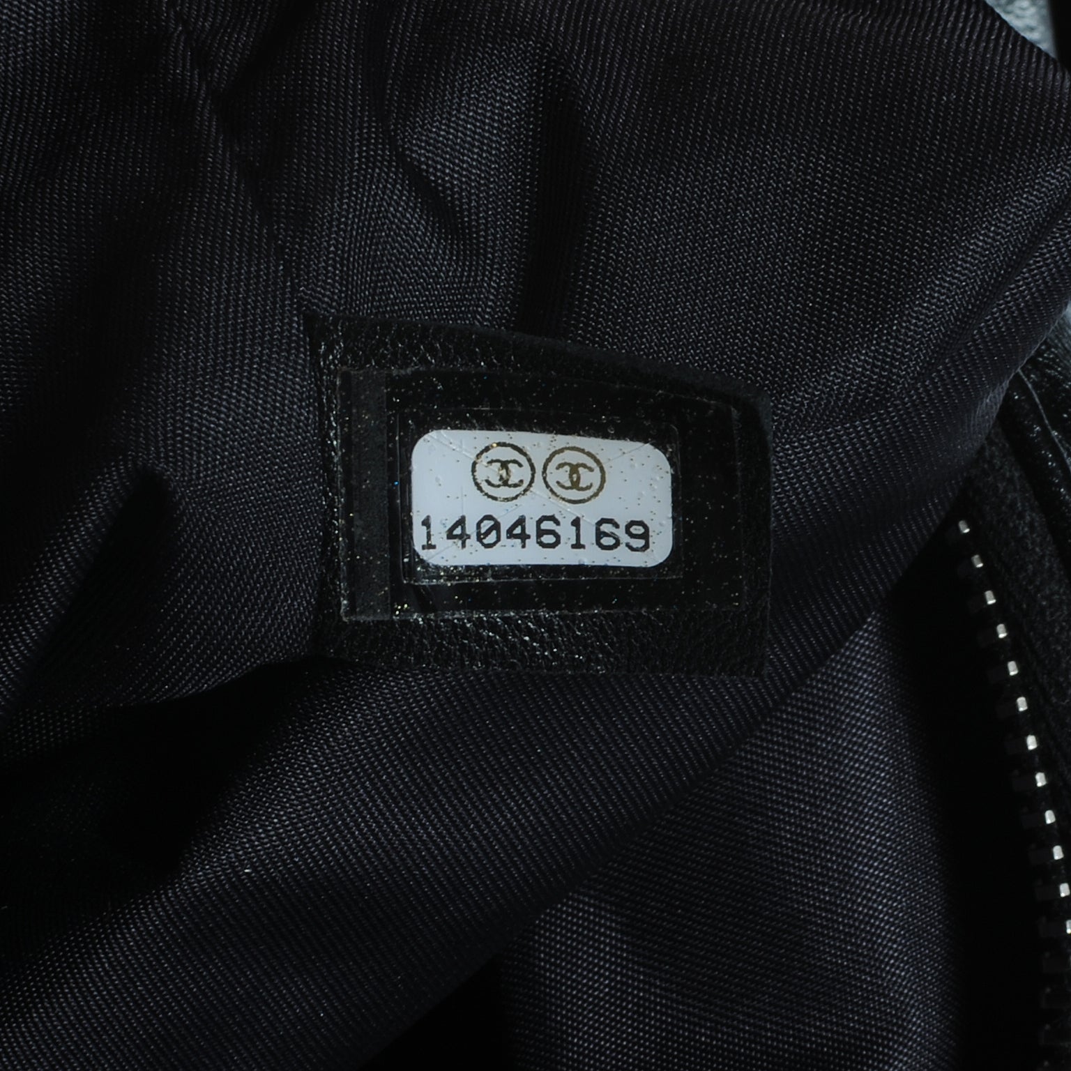 Chanel Quilted Lambskin Fantasy Fur Shopper Tote Black 6 of 7