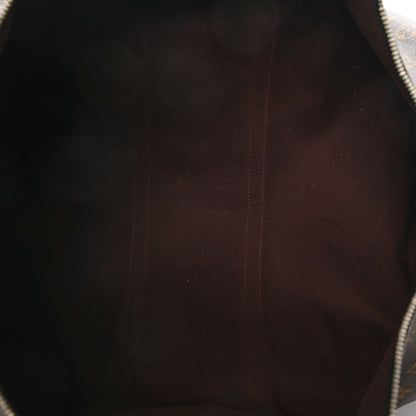 Louis Vuitton Monogram Macassar Keepall Bandouliere 55 5 of 7