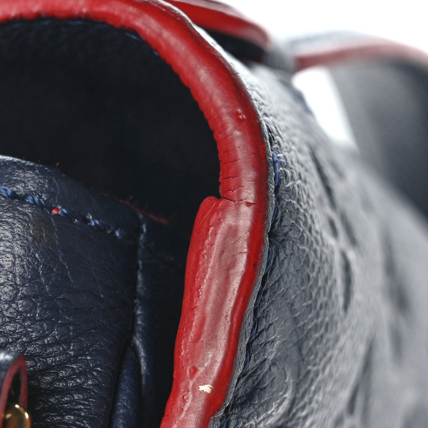 Louis Vuitton Empreinte Pochette Metis Marine Rouge 10 of 11