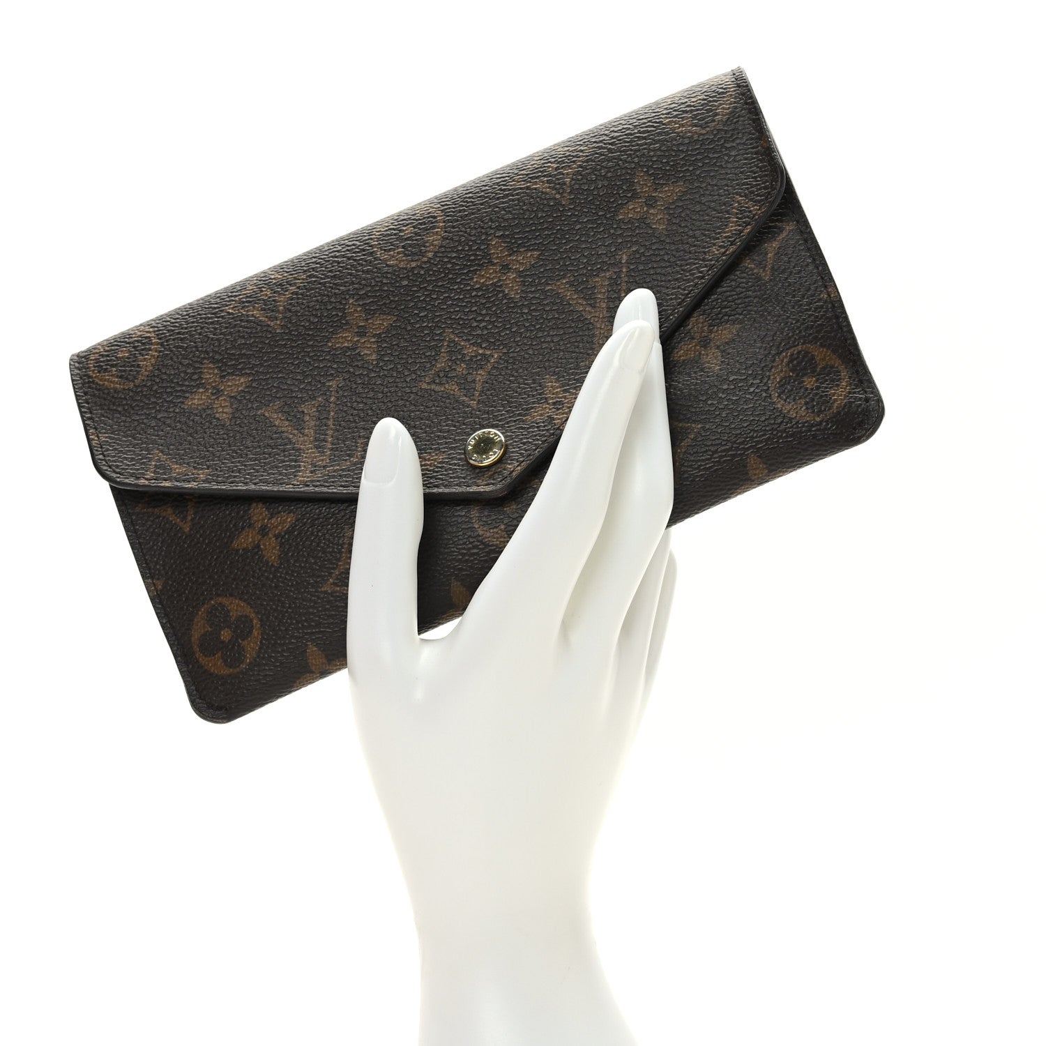 Louis Vuitton LOUIS VUITTON Monogram Jeanne Wallet Fuchsia 3 of 10