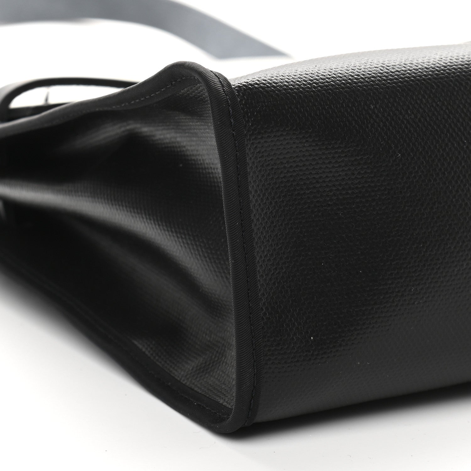 Hermes Toile H Berline Vache Hunter Herbag Zip PM 31 Black Ecru 9 of 10