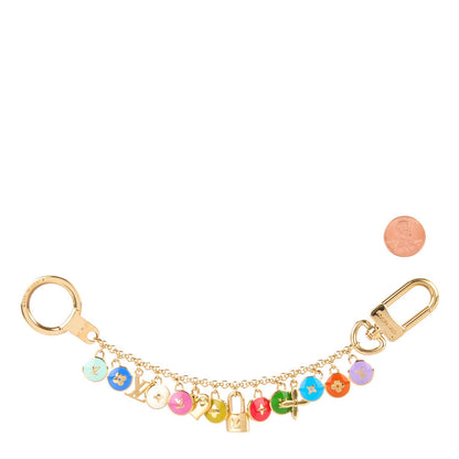 Louis Vuitton Pastilles Key Chain Bag Charm Multicolor 2 of 4