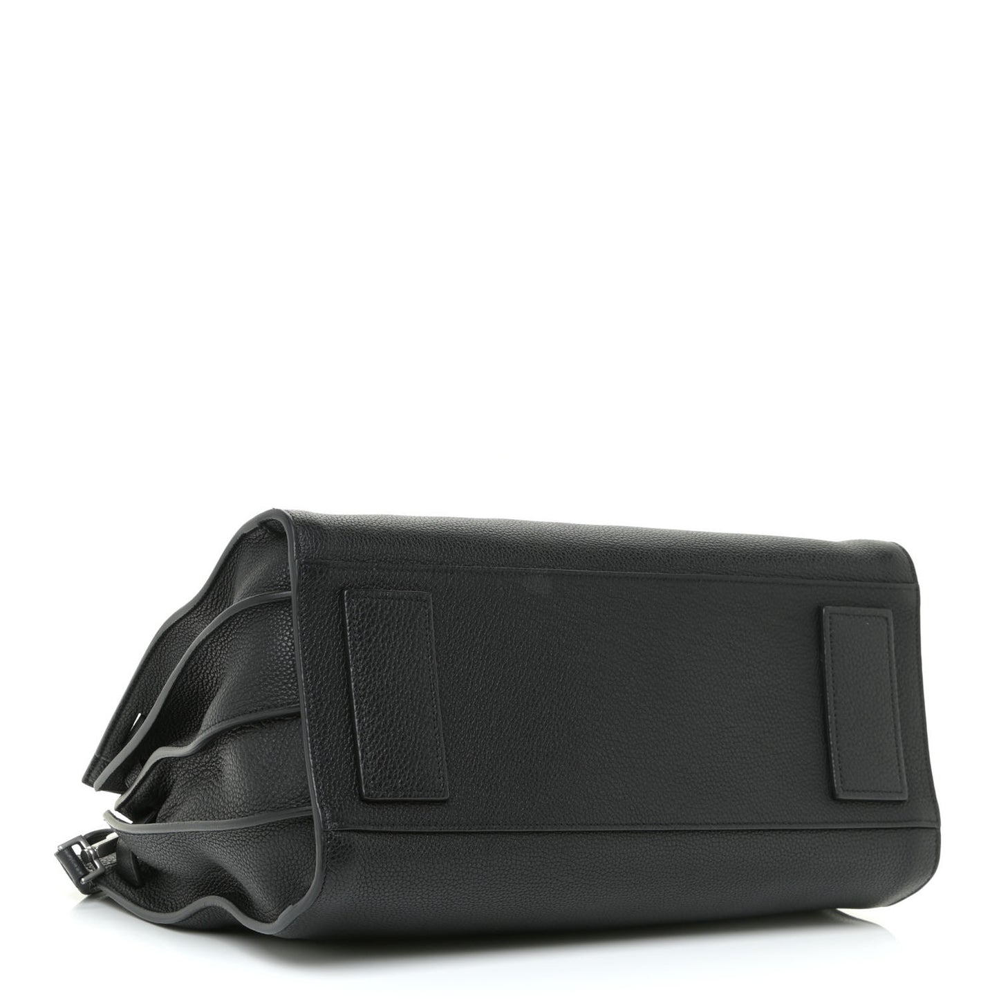 Grained Calfskin Small Supple Sac De Jour Black