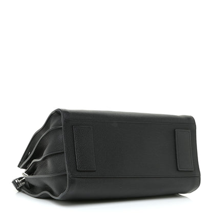 Saint Laurent Grained Calfskin Small Supple Sac De Jour Black 4 of 15