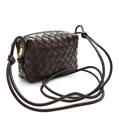 Bottega Veneta Nappa Intrecciato Mini Loop Camera Bag Light Brown 3 of 9