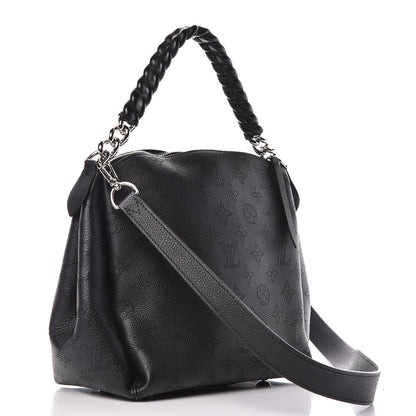 Louis Vuitton Mahina Babylone Chain BB Black 3 of 9