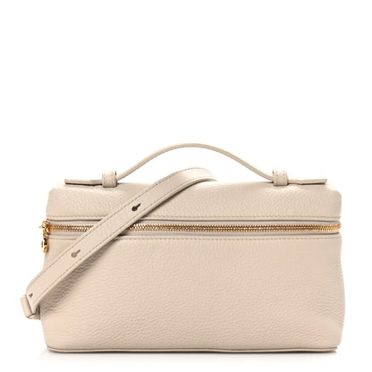 Loro Piana Grained Calfskin Extra Pocket L19 Light Travertine 1 of 9