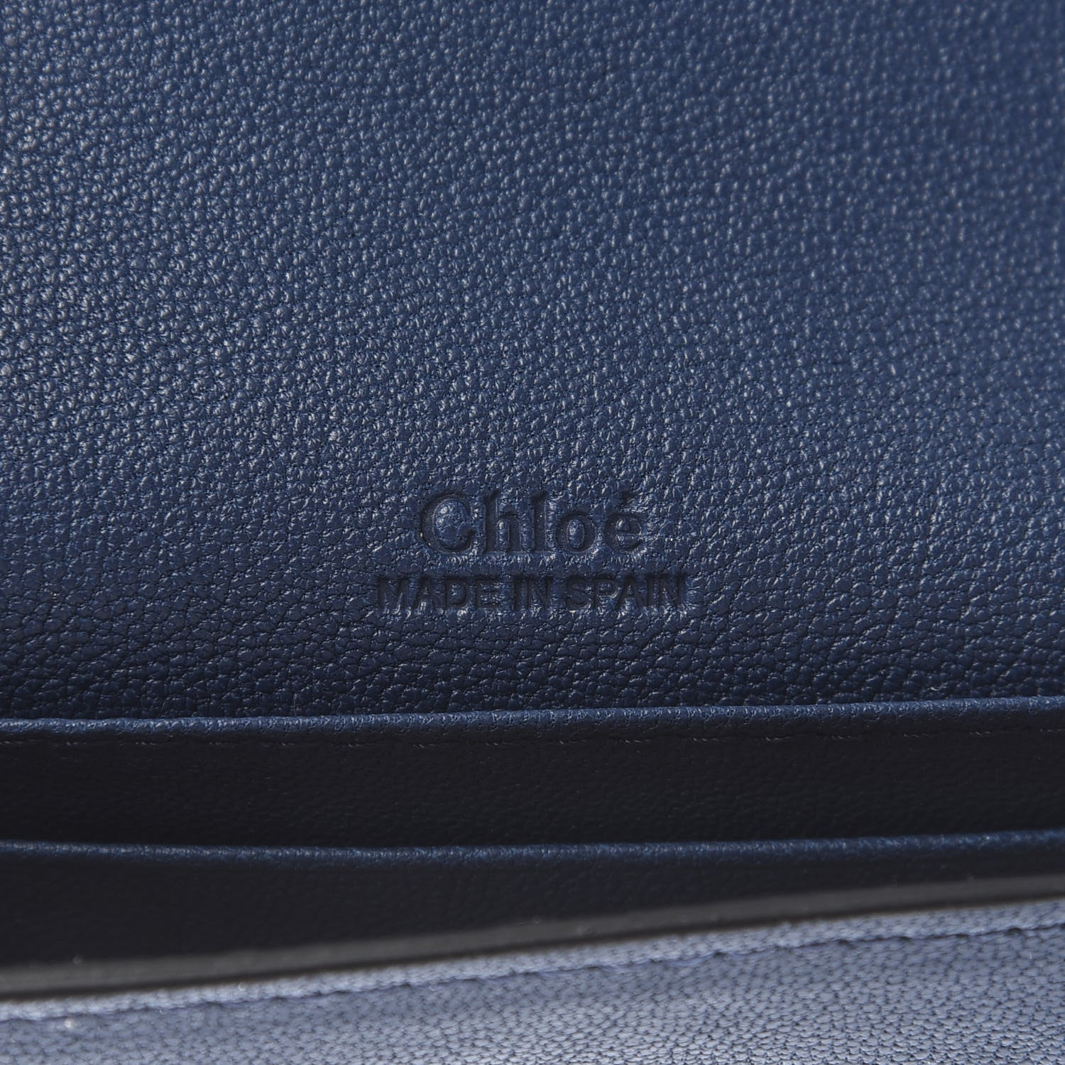 Chloe Sheepskin Bobbie Card Holder Black Bat 6 of 8
