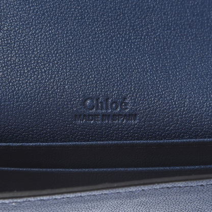 Chloe Sheepskin Bobbie Card Holder Black Bat 6 of 8