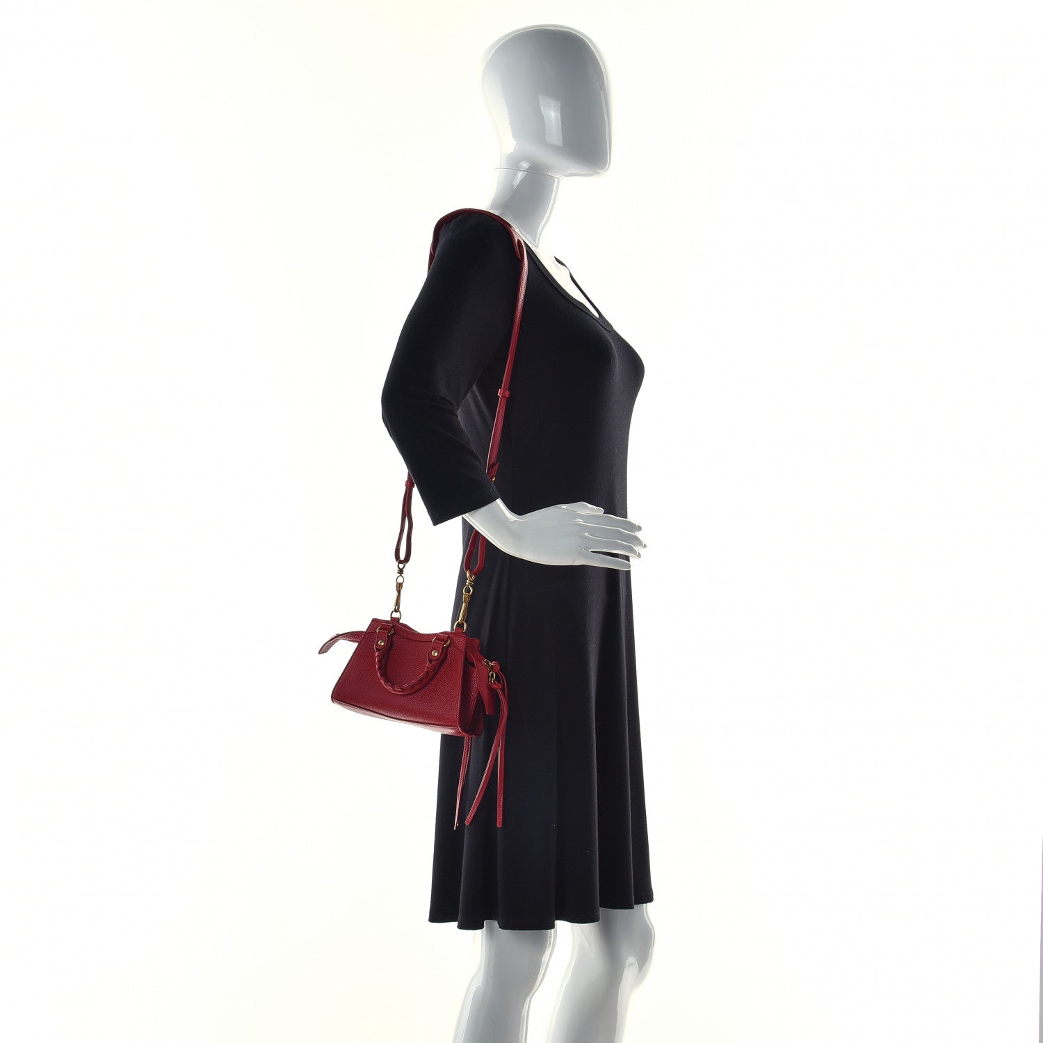 Christian Dior Smooth Calfskin Medium Diorissimo Tote Fuchsia 3 of 19